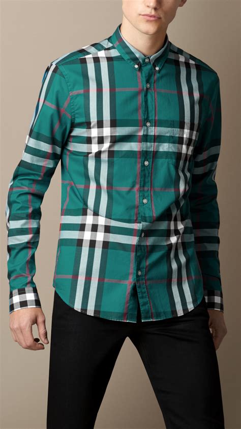 Burberry Green Shirts & Knitwear for Men 